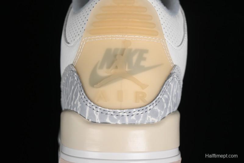 Nike Air Jordan 3 Retro Craft Ivory Sneakers - FJ9479-100