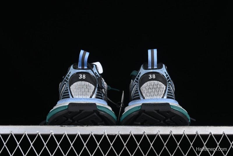 Balenciaga Phantom Sneaker 10th Generation Trend Running Shoes with Transparent Heel Strap - W3XL53124