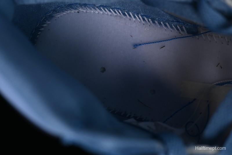 Nike Air Jordan 1 High OG "First in Flight" Basketball Shoes with UNC Blue and Yellow Accents - FD2596-400