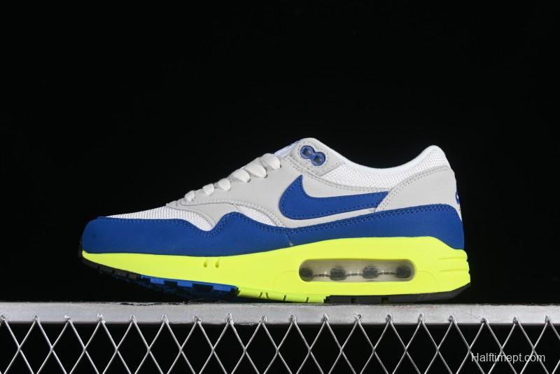 Nike Air Max 1 Premium Retro Running Shoes with Half-Sole Air Cushion - HF2903-100