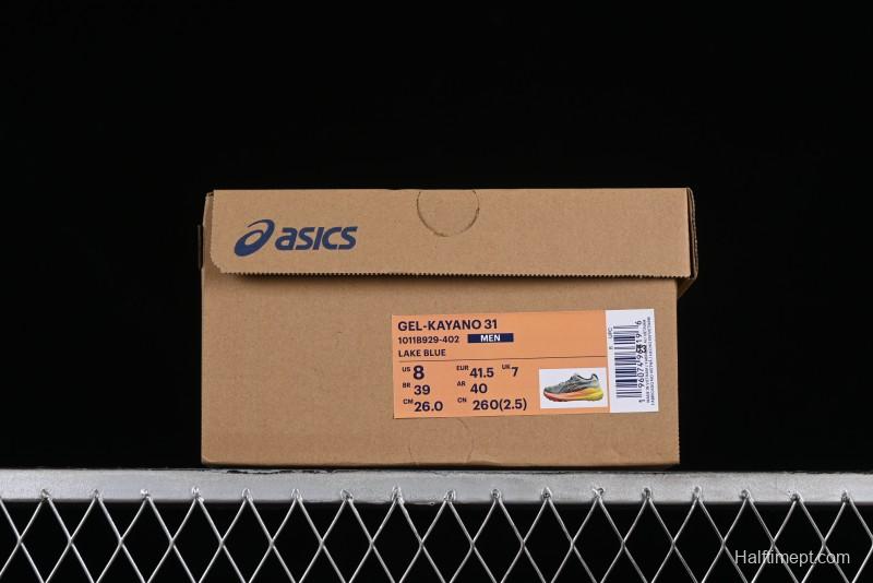 Asics Gel-Kayano 31 Running Shoes with GEL Cushioning and FLYTEFOAM BLAST Technology - 1011B929-402