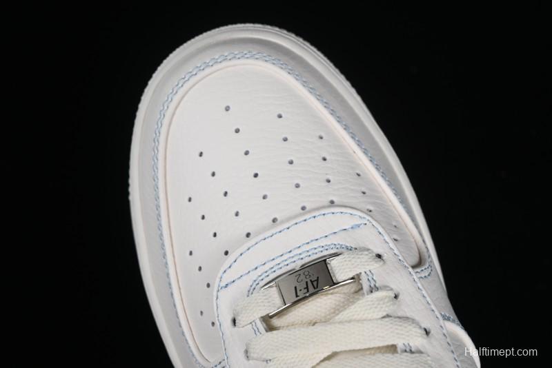 Nike Vlone x Air Force 1 '07 Low Light Bone Casual Sneakers - AA5360-008