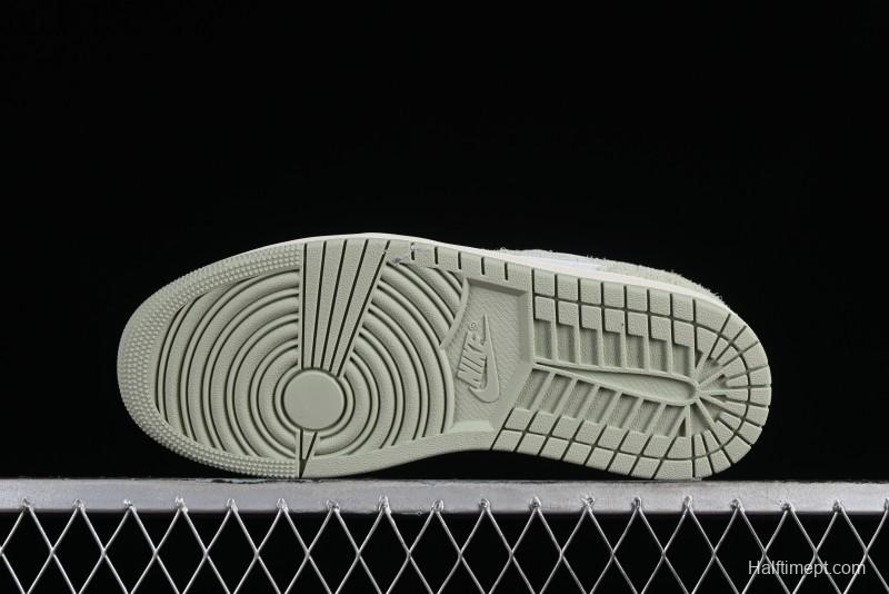 Nike Air Jordan 1 Low AJ1 Apple White Green Low-Top Lifestyle Basketball Shoes - FN5214-131