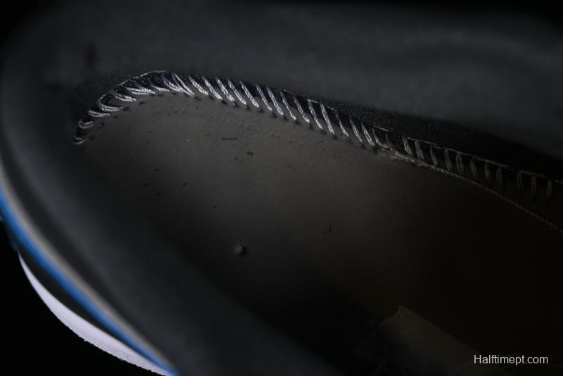 Nike Air Jordan 1 Low AJ1 Black Grey Blue Swoosh Low-Top Lifestyle Basketball Shoes - DC0774-040