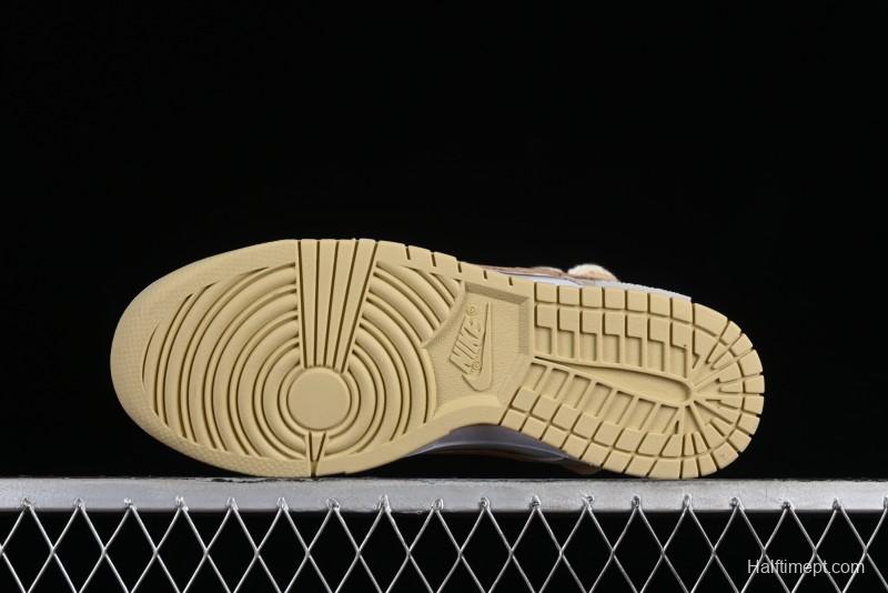 Nike Dunk Low Panda Prank Universe Exploration - Star Exploration Mocha SB Strap Low-top Casual Skate Shoes - DV0833-100