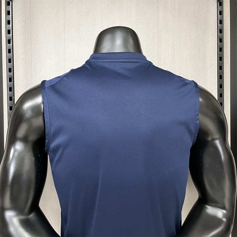 25/26 Flamengo Training Jersey Wear Dark Blue Vest Jersey