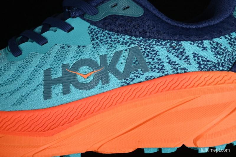Hoka One One Challenger ATR 7 Low Trail Running Shoes with Lightweight Cushioned Midsole - 1134497 CVOR