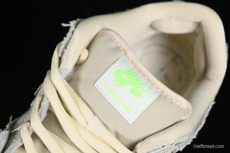 Nike SB Dunk Low "Mummy" Skateboarding Shoes with Mummy-Inspired Design - DM0774-111