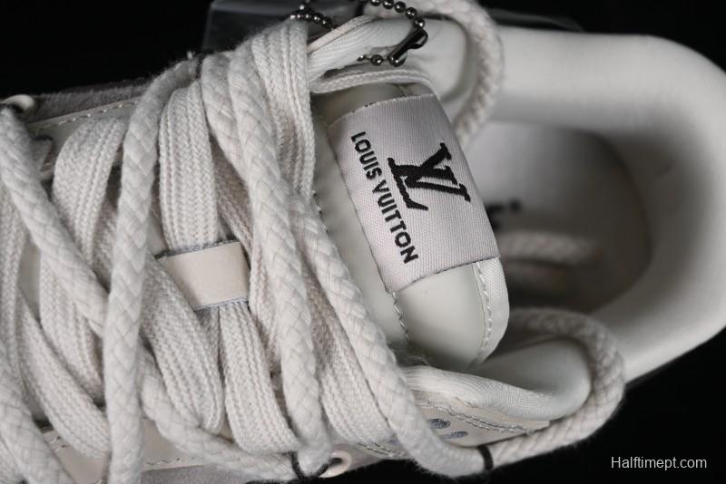 Nike SB Dunk Low LV Collaboration - Coffee Pig Anniversary High-End Custom Low-Top Casual Skate Shoes - XX2025-328