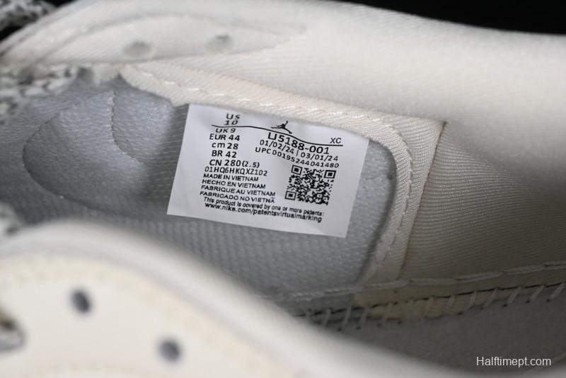 Nike Air Jordan 1 Low OG SP Travis Scott x Fragment Design Collaboration Sneakers - LJ5188-001