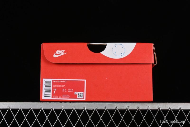 Nike Air Max 97 Custom Full-Sole Air Cushion Retro Bullet Running Shoes - 921826-101