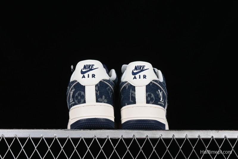 Nike Air Force 1 '07 Low LV Collaboration - Midnight Navy Low-Top Casual Sneakers - SJ2088-003