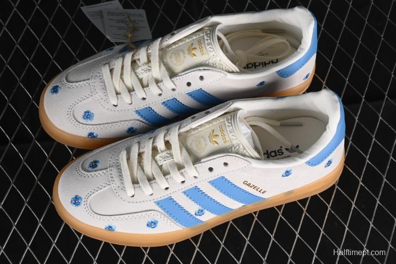 Adidas Originals Gazelle Indoor Retro Casual Anti-Slip Wear-Resistant Low-Top Sneakers - IF4491