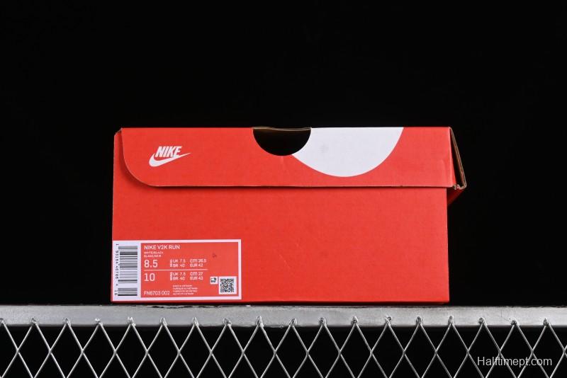 Nike Runtekk Run Retro Low-Top Running Shoes with Cushlon Midsole and Anti-Slip Design - FN6703-002