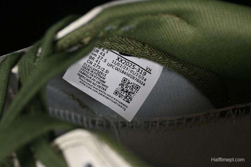 Nike SB Dunk Low Supreme Collaboration - Military Green Double Swoosh Anniversary Custom Low-Top Casual Sneakers - XX2025-319