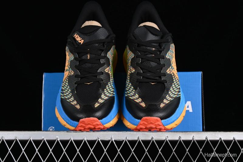 Hoka One One Mafate Speed 4 Low-Cut Professional Trail Running Shoes - 1138472 BKML