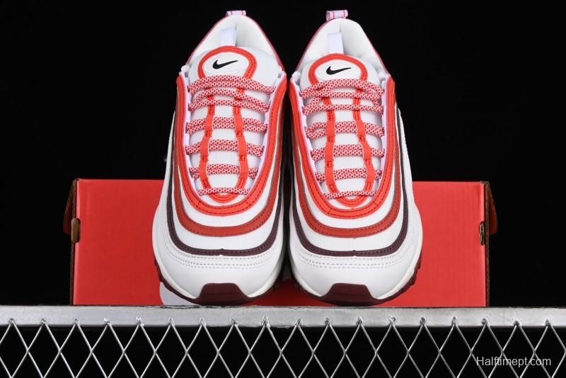 Nike Air Max 97 Retro Running Shoes with Full-Sole Air Cushion - FN6957-101