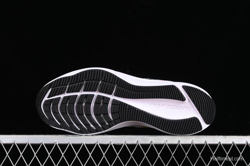 Nike Zoom Winflo 8 Breathable Mesh Running Shoes with Forefoot and Heel Zoom Air Cushion - CW3419-100