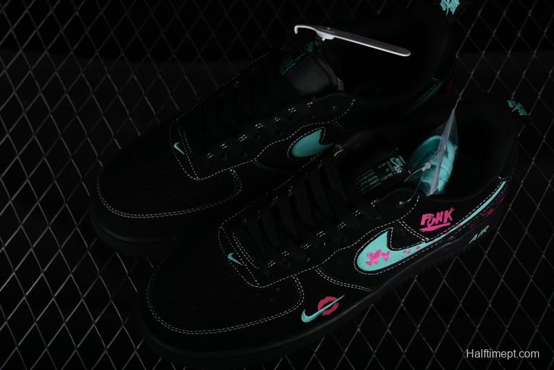 Nike Air Force 1 '07 Low Flame Red Lips Qixi Limited Edition Casual Sneakers - FB8971-005