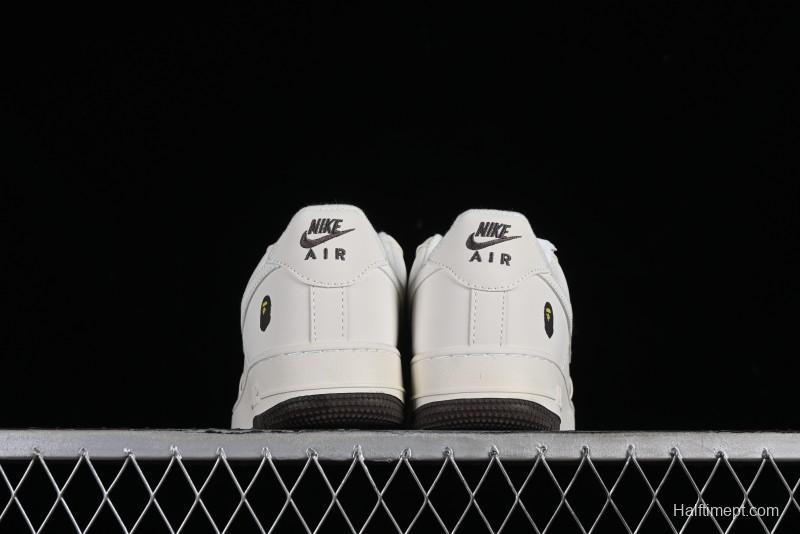 Nike Air Force 1 '07 Low BAPE Collaboration - Beige Black Star FG6688-100