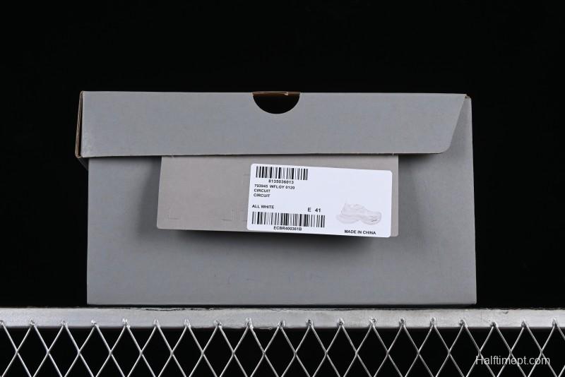 Balenciaga Circuit Lightweight Distressed Print Round Toe Fashion Casual Shoes - WFLGY0120