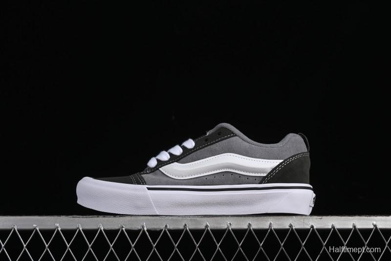 Vans Knu-Skool High Street American Retro Canvas Skate Shoes - VN000CSQEER