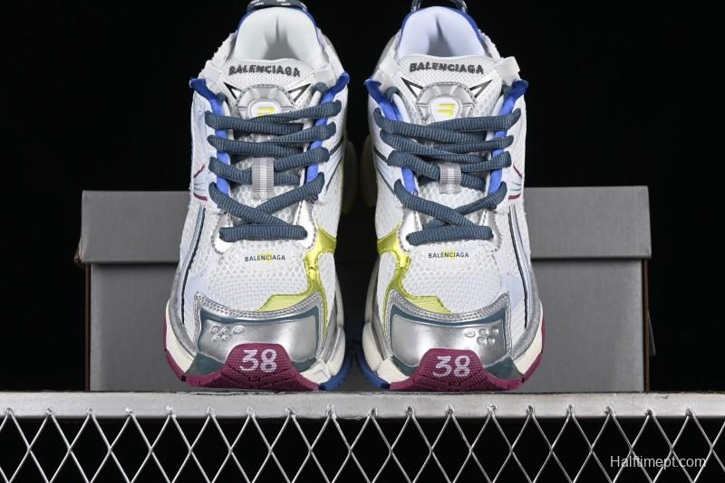 Balenciaga Runner Kith Four Color Retro Casual Shoes - W3RNY0328