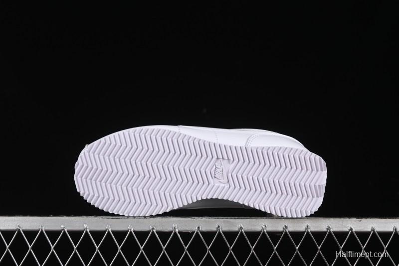 Nike Classic Cortez Leather Retro Running Shoes - FB6877-100