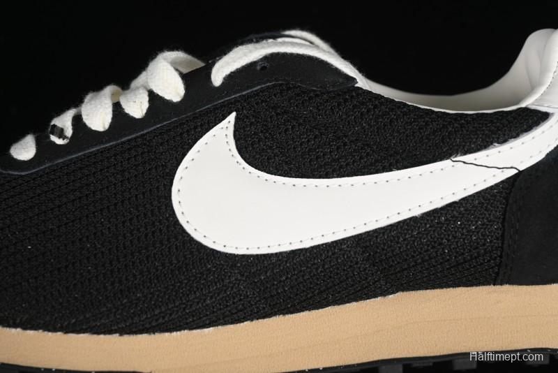 Nike Stussy Roshe Run LD-1000 Comfortable Versatile Non-Slip Durable Waffle Low-Top Casual Running Shoes - HM0950-001