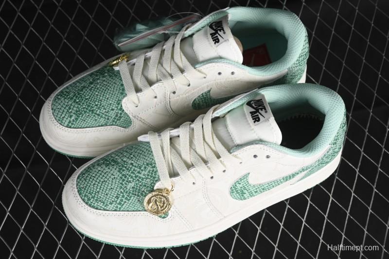 Nike Air Jordan 1 Low OG Retro Basketball Shoes Snake Year Limited Edition - HF3144-100