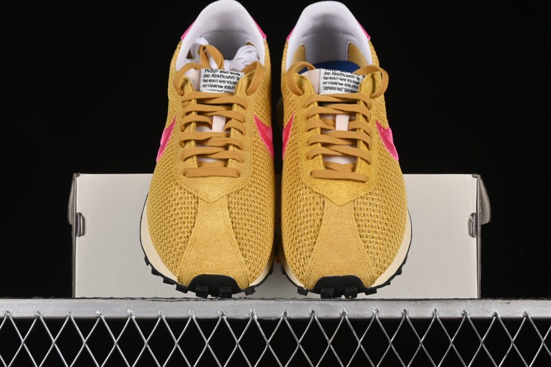 Stussy x Nike Roshe Run LD-1000 Comfortable Versatile Non-Slip Durable Waffle Low-Top Casual Running Shoes - FQ5369-700