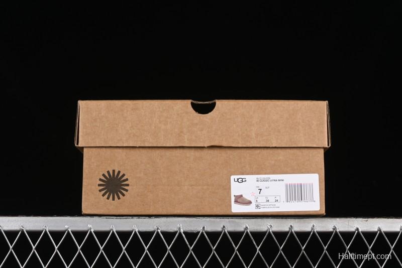 UGG Classic Ultra Mini Short Boots with Genuine Australian Sheepskin and TREADLITE Outsole - 1116109