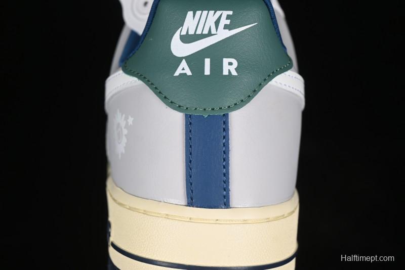 Nike Air Force 1 '07 Low Casual Sneakers with Full-Length Air Cushion - HM3721-111