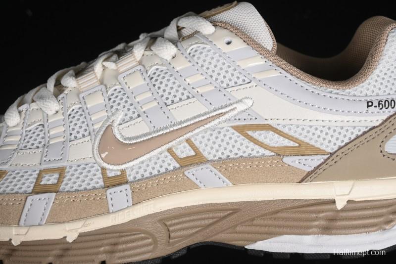 Nike P-6000 Premium Retro Casual Sneakers with Layered Design - FQ8243-025