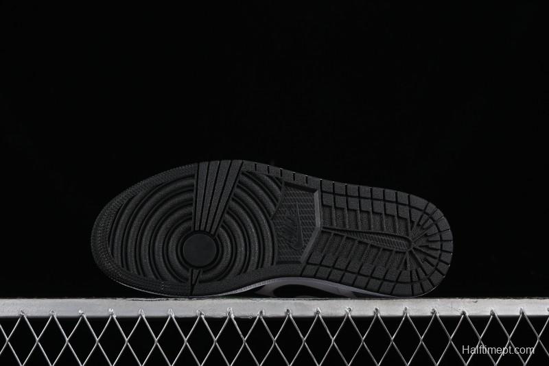 Nike Air Jordan 1 Low Retro Basketball Shoes with Cosmic Exploration Theme - 553558-132