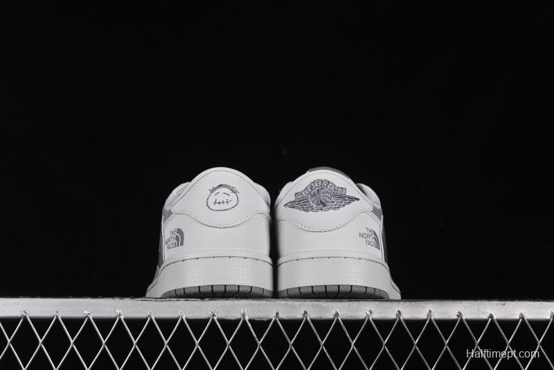 Nike Travis Scott x Fragment Design x Air Jordan 1 Low OG SP AJ1 Low Top Casual Sneakers - AG3702-803