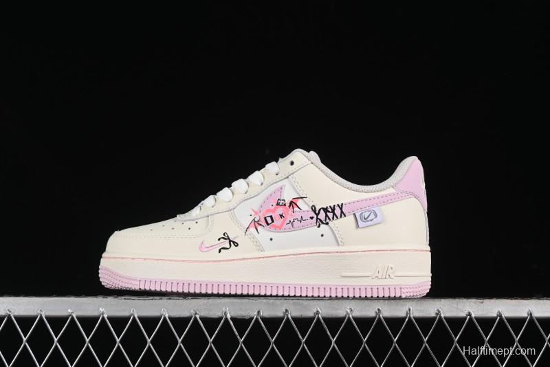 Nike Air Force 1 '07 Low Halloween Edition "Devil's Wings" Casual Sneakers - FB1839-121