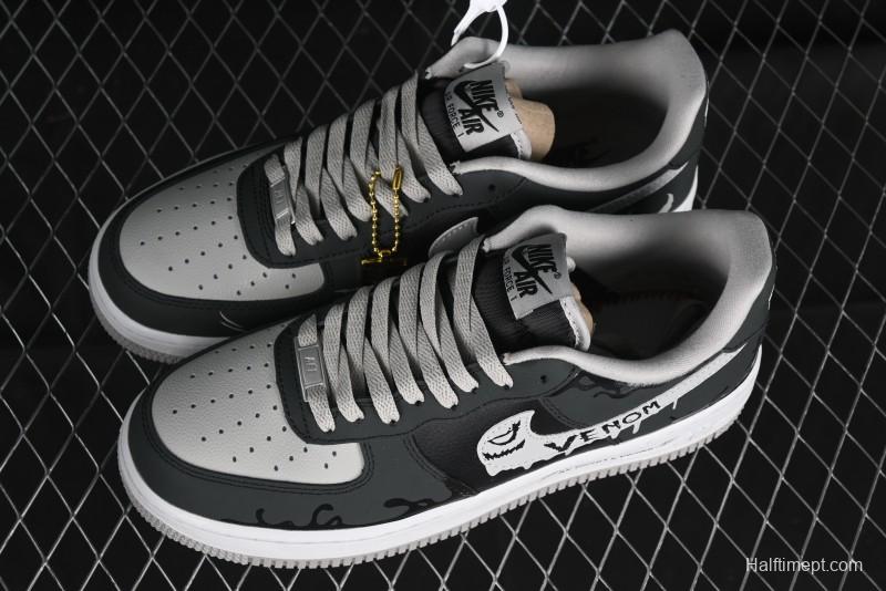 Nike Air Force 1 '07 Low "Venom Ⅱ" Marvel Series Casual Sneakers - CW6718-777