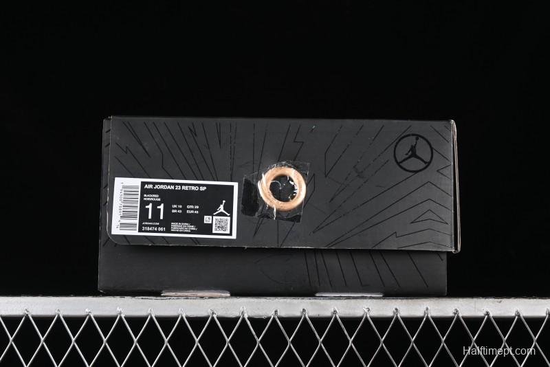 Nike Air Jordan 23 AJ23 Mid Retro Casual Basketball Shoes with Visible Air Cushion - 318474-061