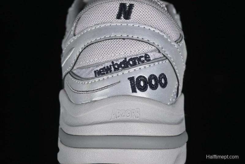 New Balance 1000 Series Retro Dad Style Low-Top Casual Running Sneakers - M1000TE