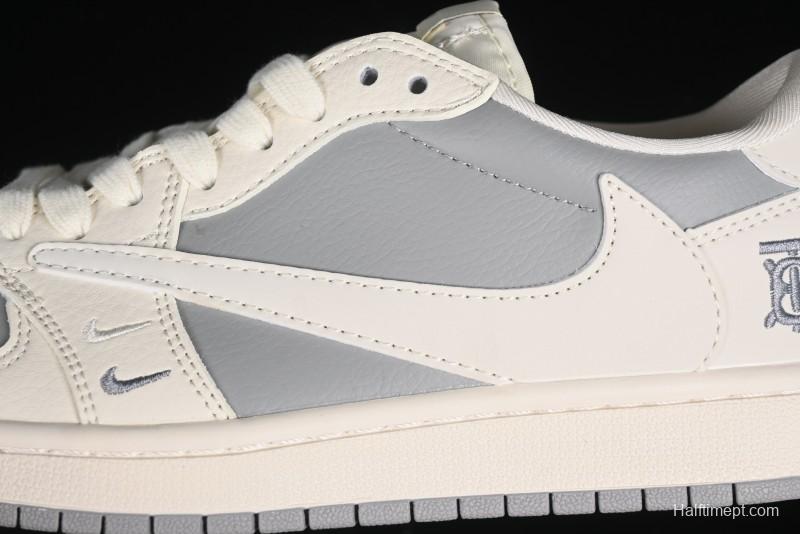 Nike Travis Scott x Fragment Design x Air Jordan 1 Low OG SP Casual Sneakers - BB6588-31