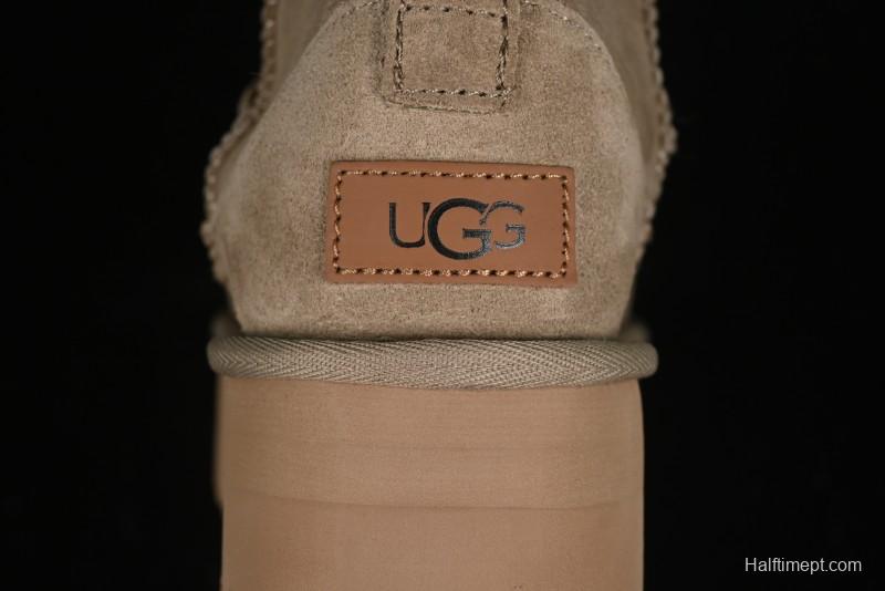 UGG Classic Ultra Mini Platform 3CM Short Boots with Genuine Shearling - 1135092