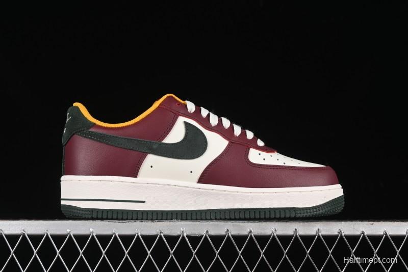 Nike Air Force 1 '07 Low Casual Sneakers with Full-Length Air Cushion - HQ3612-113