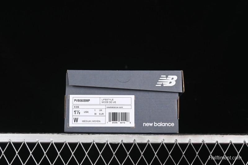 New Balance 9060 Series Kids Hook and Loop Sneakers - PV9060BMP