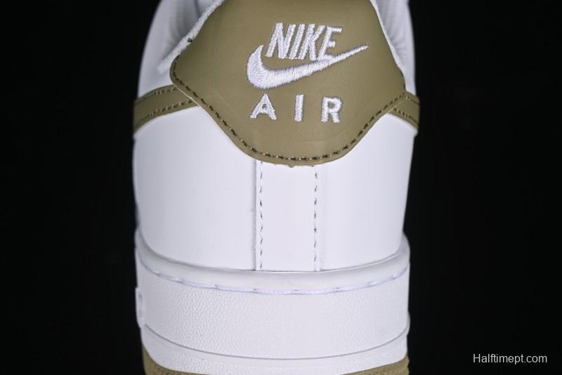 Nike Air Force 1'07 Low Casual Sneakers with Full-Length Air Cushion - FJ4146-110