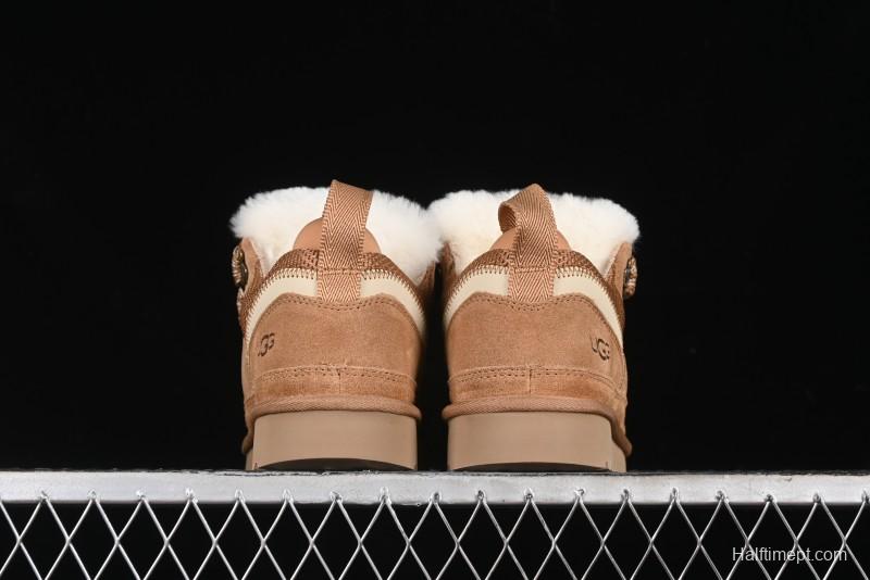 UGG Classic Ultra Mini Mel Dual-Color Lace-Up Low-Top Casual Shoes - 1144032