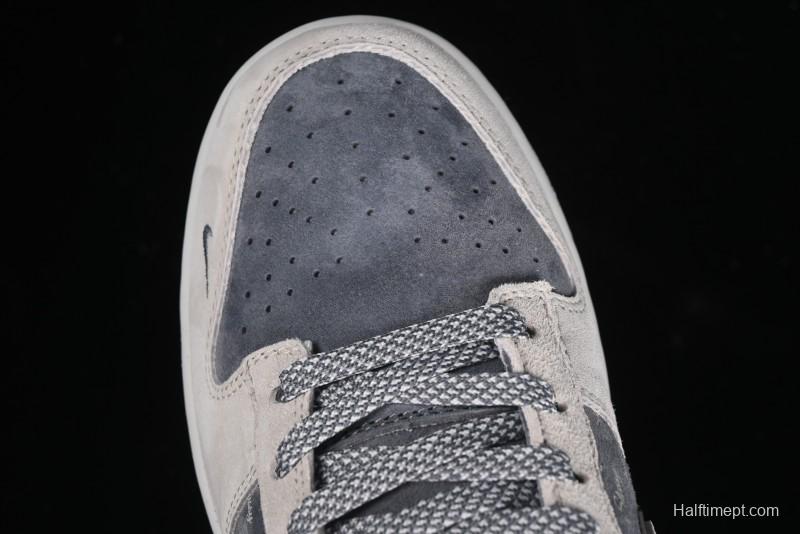 Nike SB Dunk Low Stussy Anniversary Edition Premium Custom Low-Top Casual Sneakers - XX2025-578