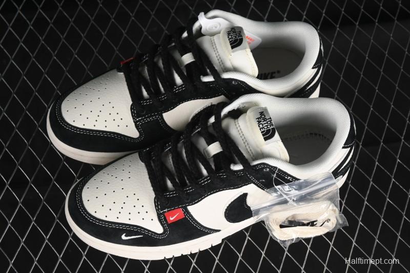 Nike SB Dunk Low The North Face Collaboration - Black Pig Eight Black Hook Anniversary High-End Custom Low-Top Casual Sneakers - SJ1089-011