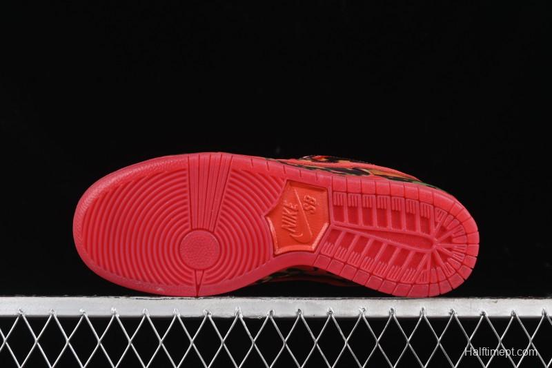 Nike SB Dunk Low The Wizard Of Oz Limited Edition Tear-Away Casual Sneakers - FZ1291-600