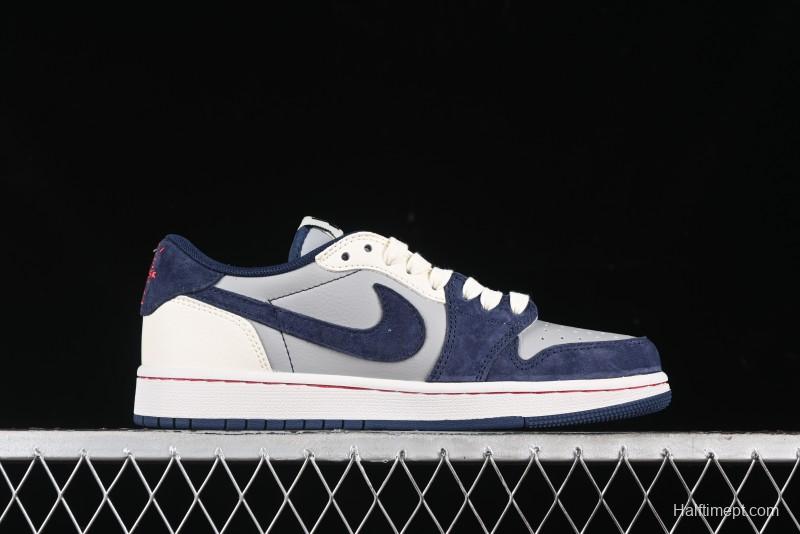 Nike Travis Scott x Fragment Design x Air Jordan 1 Low OG SP AJ1 - CF3688-026